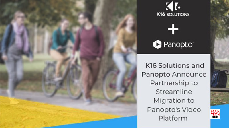 K16 Solutions and Panopto Partner to Streamline Customer Migration to Panopto’s Video Platform