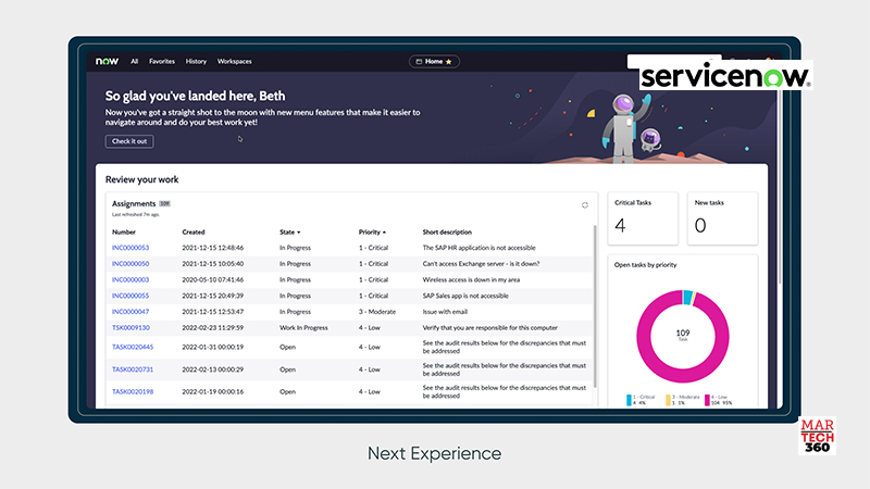 Latest ServiceNow Platform Release to Accelerate Productivity and Digital Transformation with Modern Design, Expanded Hyperautomation Tools