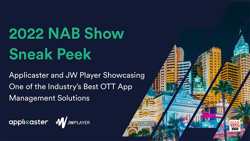 2022 NAB Show Sneak Peek: Applicaster and JW Player Showcasing One of the Industry’s Best OTT App Management Solutions