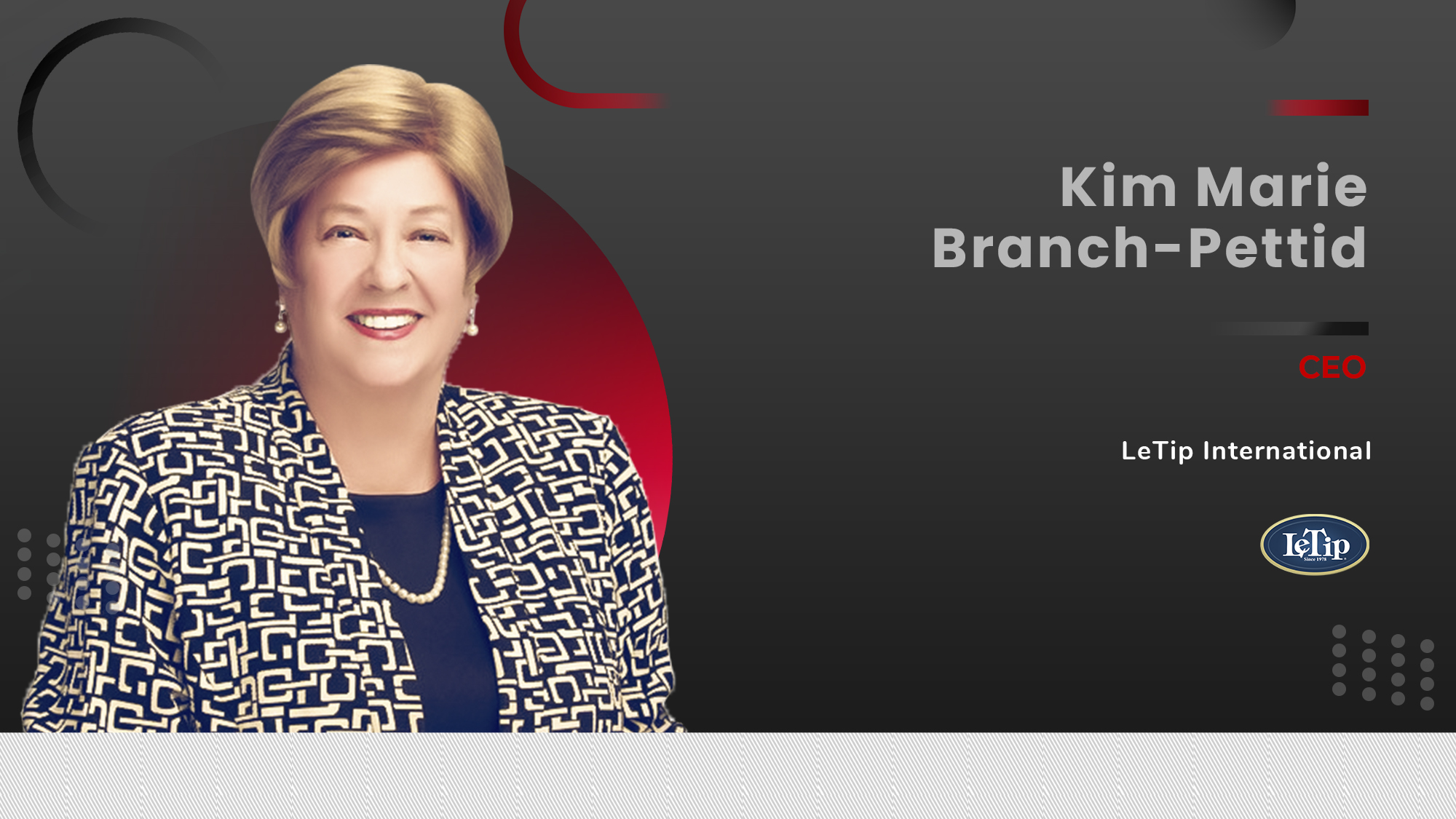 MarTech360 Interview with Kim Marie Branch-Pettid, CEO, LeTip International