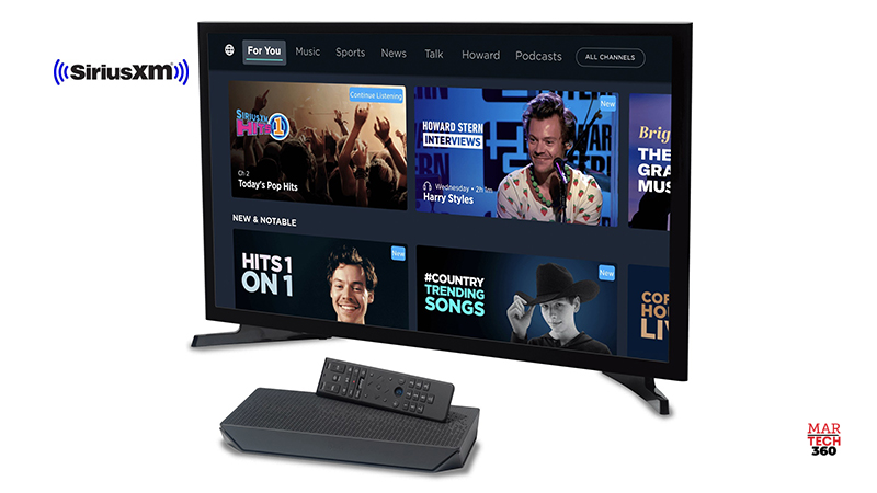 More than 425 SiriusXM Channels Now Available on Comcast’s Entertainment Platforms