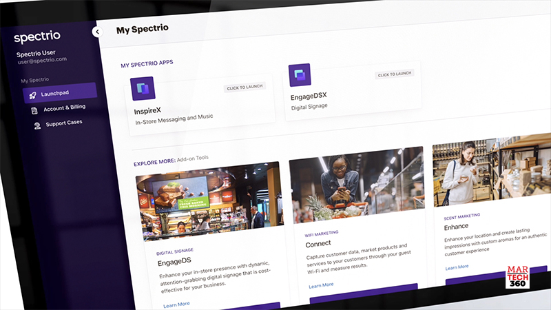 Spectrio Launches All-New Spectrio Cloud Content Management Software
