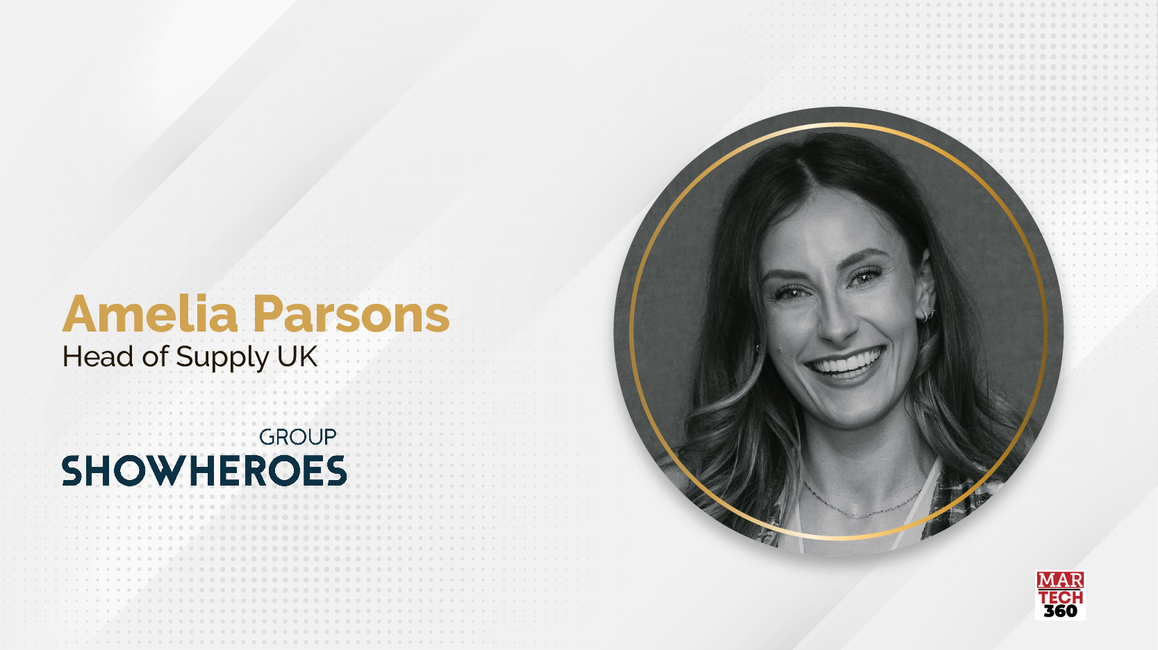 ShowHeroes Group appoints Amelia Parsons as its new UK Head of Supply
