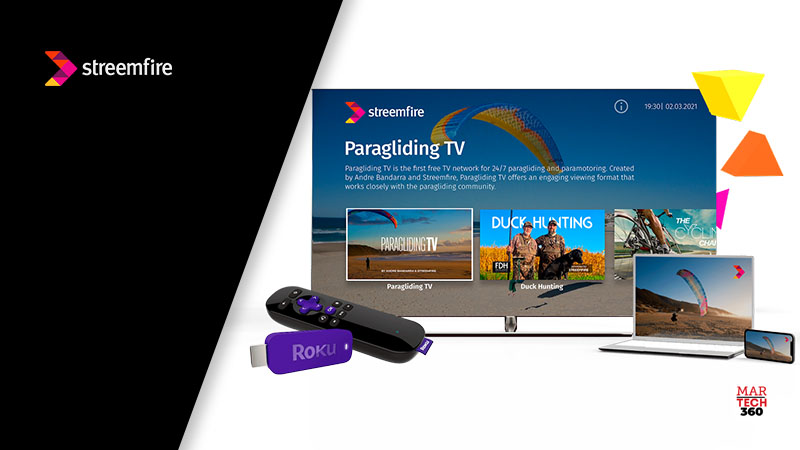TV network by creators, Streemfire, introduces programmatic video advertising service at Web Summit 2022 Streemfire Logo