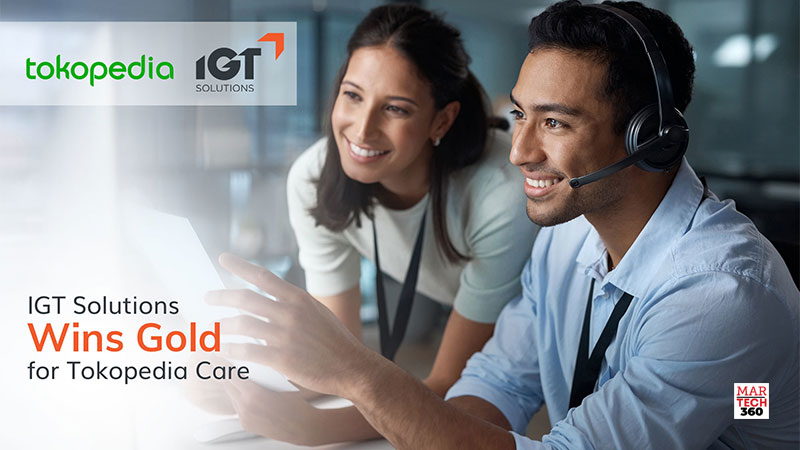 IGT Solutions Wins Gold for Tokopedia Care