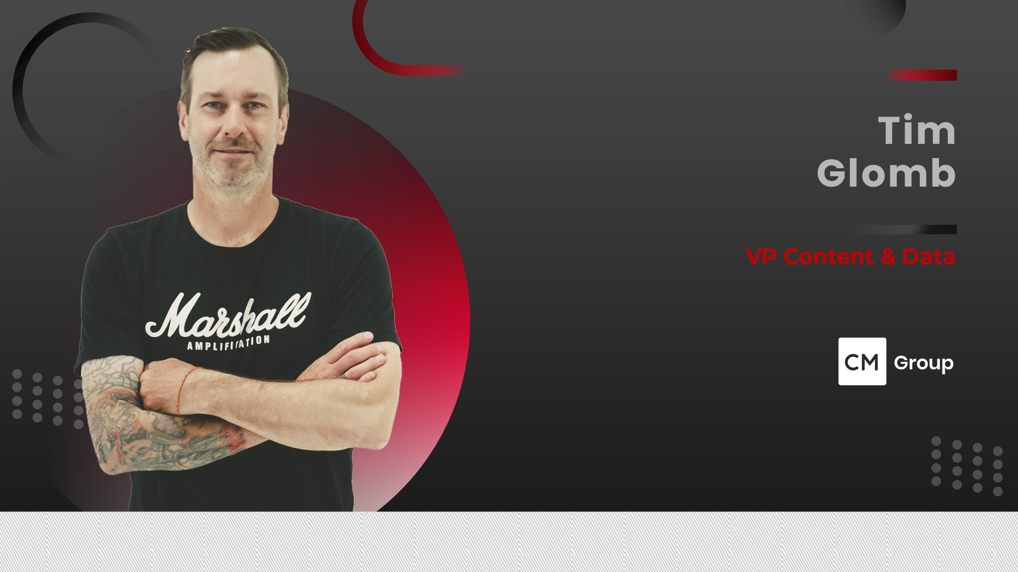MarTech360 Interview With Tim Glomb, VP Content & Data, CM Group