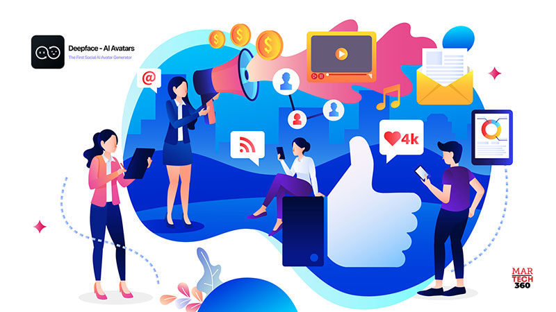How Deepface is changing the AI Generator game with its own social network