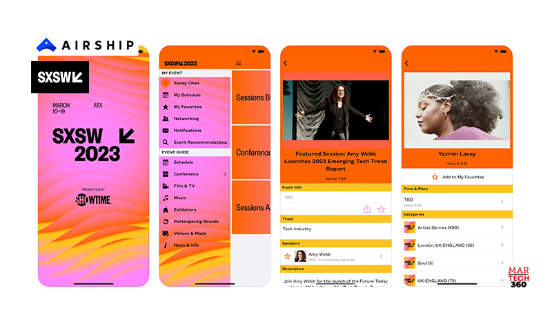 SXSW Taps Airship Again to Power Critical Experiences in its Official 2023 SXSW GO Mobile App