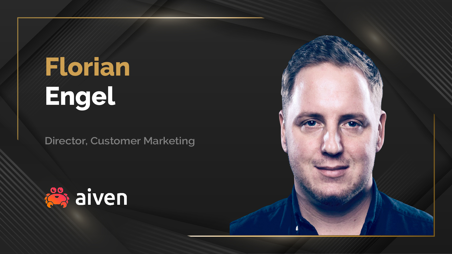 MarTech360 Interview With Florian K. Engel, Director of Customer Marketing at Aiven