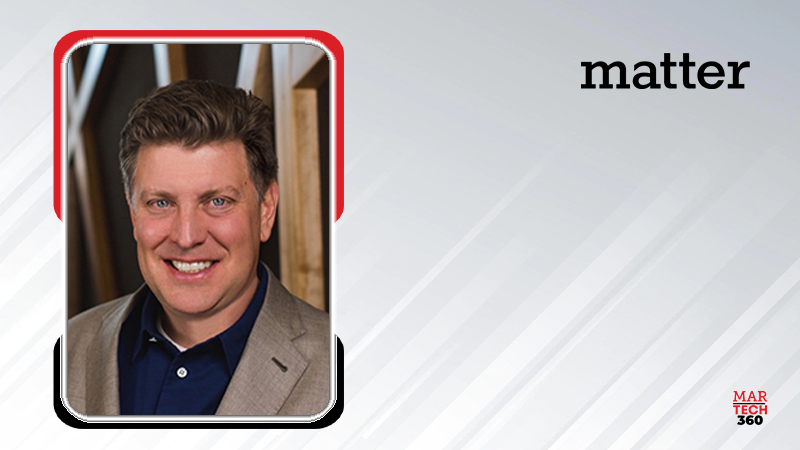 Matter Names Jonathan Tress VP of Integrated Media, Helping Brands Hit Key Marketing Metrics Through Integrated Media Programs