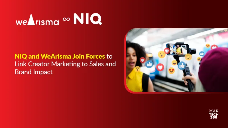 NIQ and WeArisma Join Forces to Link Creator Marketing to Sales and Brand Impact
