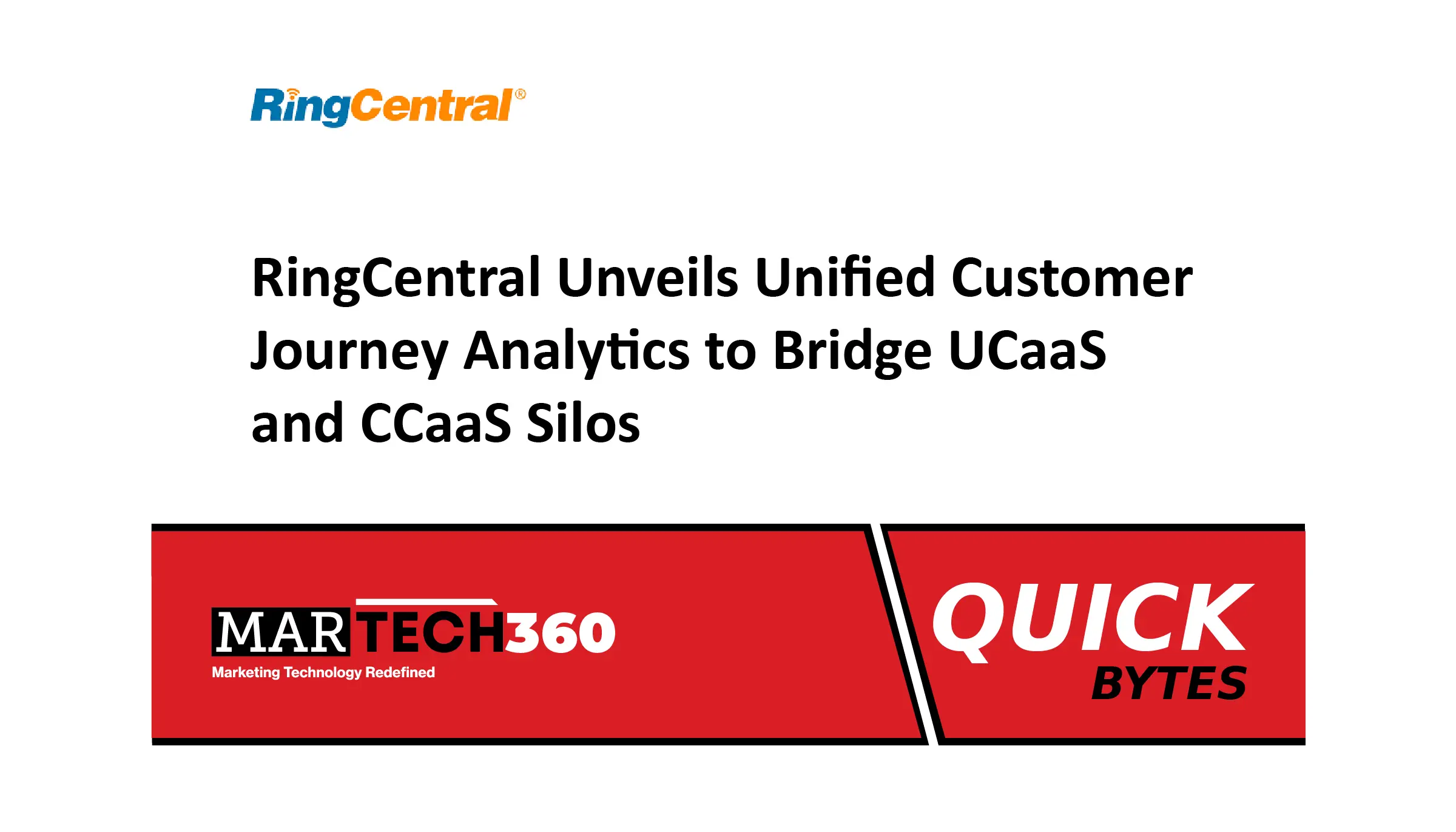 RingCentral Unveils Unified Customer Journey Analytics to Bridge UCaaS and CCaaS Silos