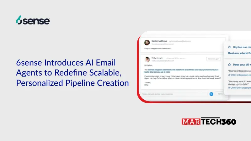 6sense Introduces AI Email Agents to Redefine Scalable, Personalized Pipeline Creation