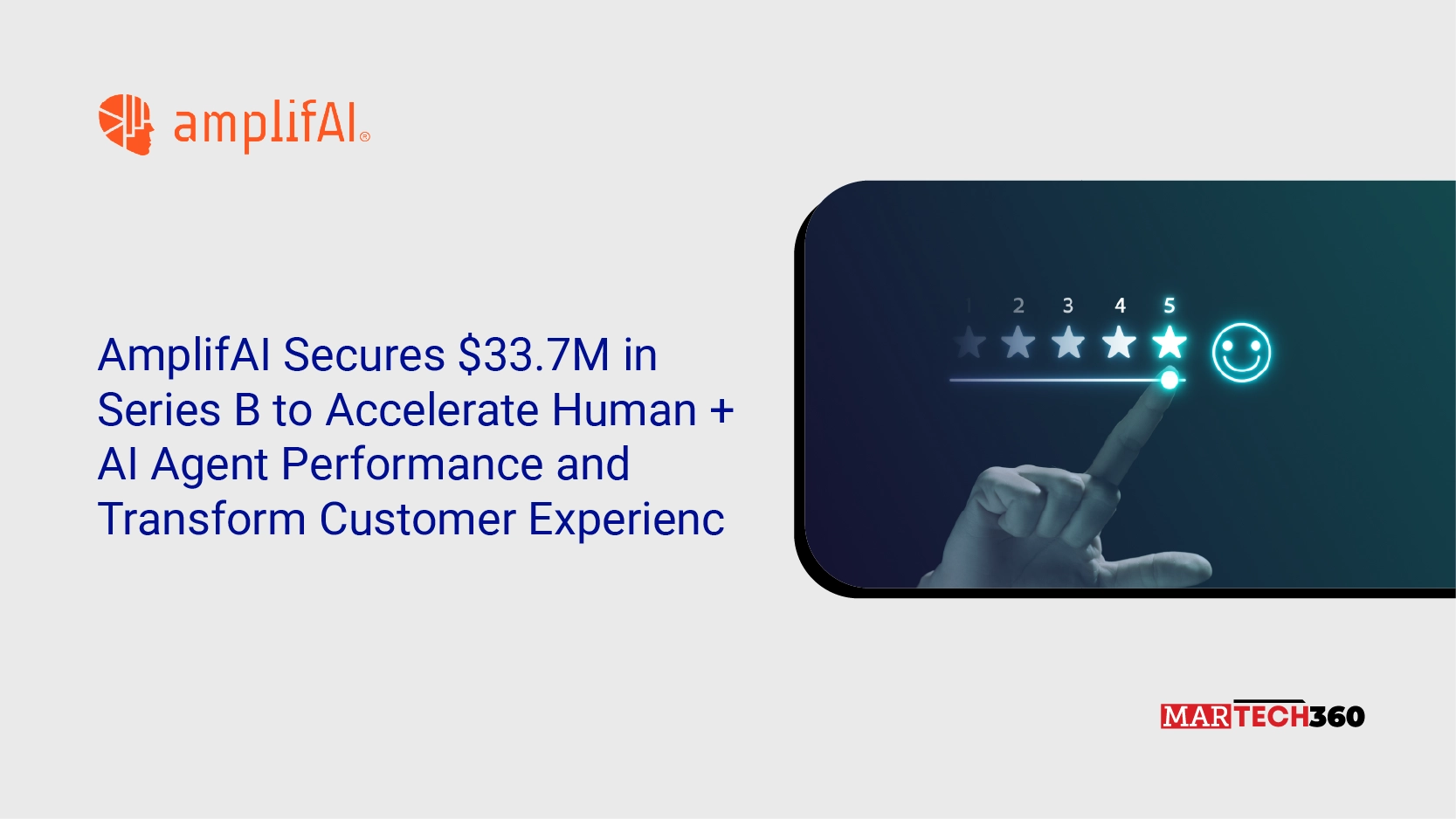AmplifAI Secures $33.7M in Series B to Accelerate Human + AI Agent Performance and Transform Customer Experience