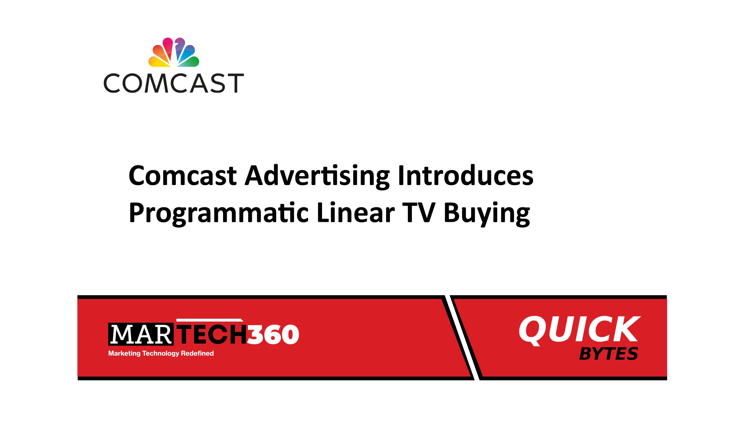 Comcast Advertising Introduces Programmatic Linear TV Buying