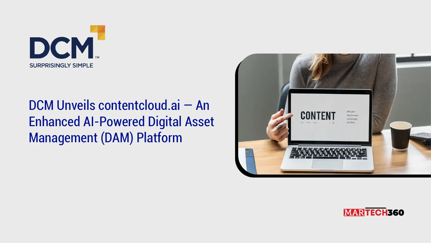 DCM Unveils contentcloud.ai - An Enhanced AI-Powered Digital Asset Management (DAM) Platform