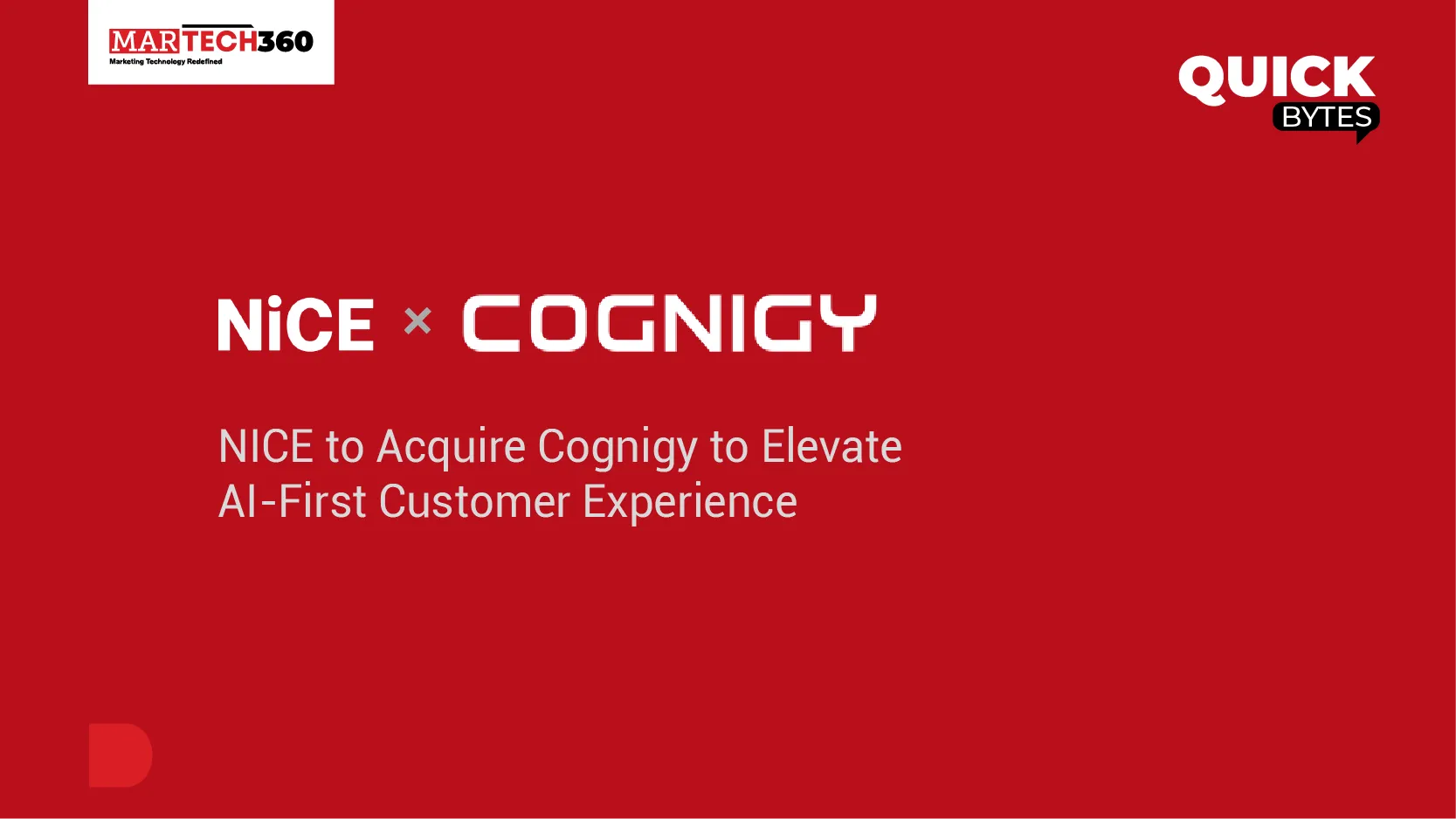NICE to Acquire Cognigy to Elevate AI‑First Customer Experience