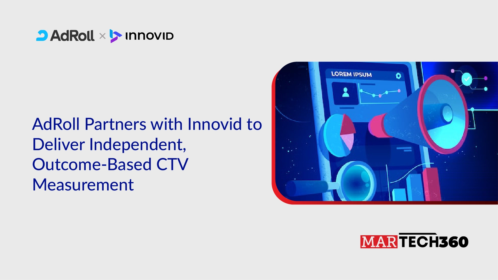 AdRoll Partners with Innovid to Deliver Independent, Outcome-Based CTV Measurement