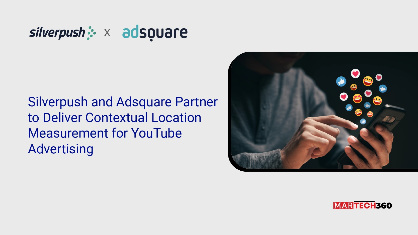 Silverpush and Adsquare Partner to Deliver Contextual Location Measurement for YouTube Advertising