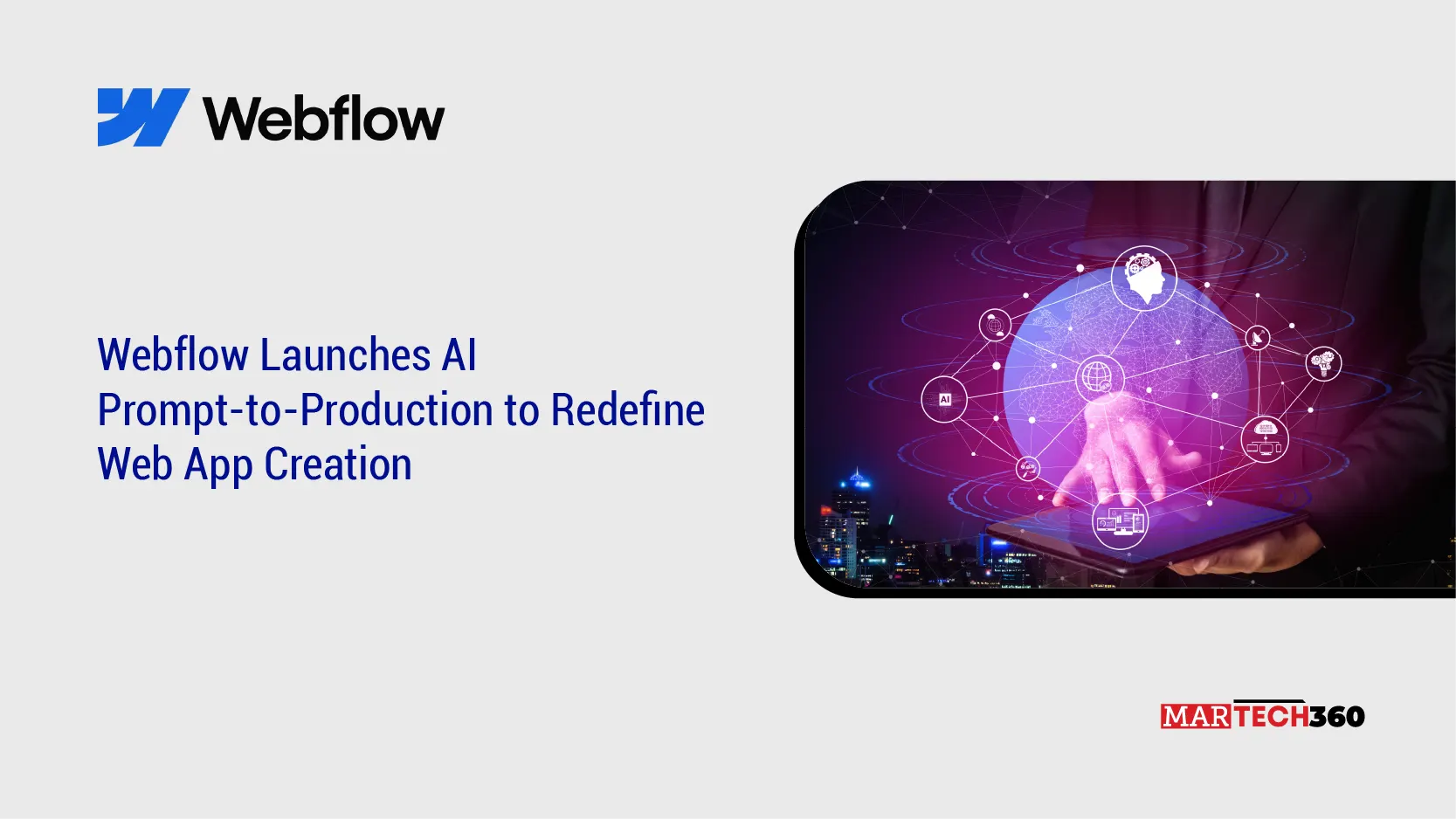 Webflow Launches AI Prompt-to-Production to Redefine Web App Creation